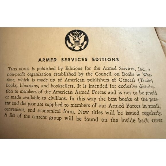 Electronics Today And Tomorrow Book By John Mills Armed Services Edition 1944 - Picture 3 of 4